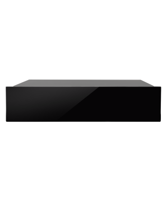 Baridi 60cm Built-In Warming Drawer, Push-to-Open, Anti-Slip Mat, Black