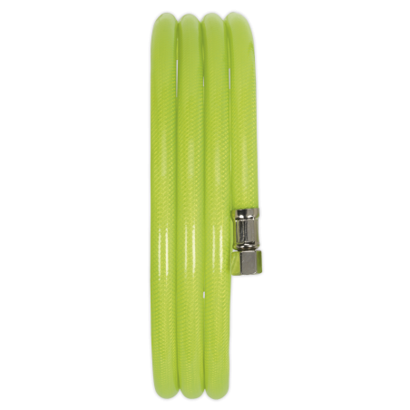 High-Visibility Air Hose with 1/4"BSP Unions 10m x 8mm