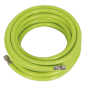 High-Visibility Air Hose with 1/4"BSP Unions 10m x 8mm