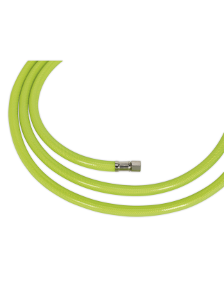 High-Visibility Air Hose with 1/4"BSP Unions 10m x 8mm