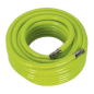 High-Visibility Air Hose with 1/4"BSP Unions 15m x 10mm