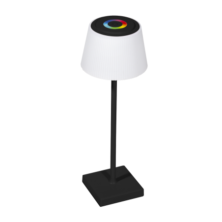 Dellonda Rechargeable Table Lamp for Home Office Restaurant RGB Colours