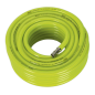 High-Visibility Air Hose with 1/4"BSP Unions 20m x 10mm