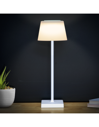 Dellonda Rechargeable Table Lamp for Home Office Restaurant RGB Colours