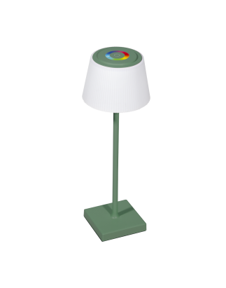 Dellonda Rechargeable Table Lamp for Home Office Restaurant RGB Colours