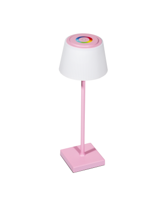 Dellonda Rechargeable Table Lamp for Home Office Restaurant RGB Colours