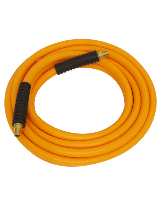 High-Visibility Hybrid Air Hose with 1/4"BSP Unions 10m x 8mm