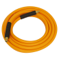 High-Visibility Hybrid Air Hose with 1/4"BSP Unions 10m x 8mm