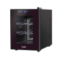 Baridi 6 Bottle Wine Cooler, Thermoelectric, 5-18°C, Touch Control