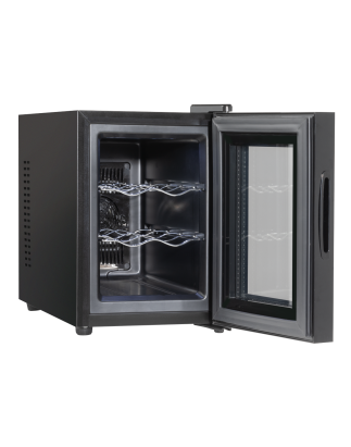 Baridi 6 Bottle Wine Cooler, Thermoelectric, 5-18°C, Touch Control