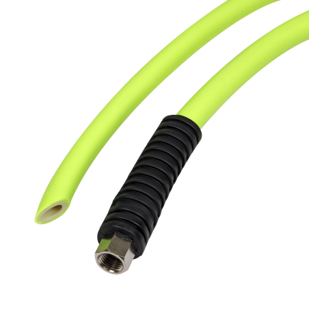 High-Visibility Hybrid Air Hose with 1/4"BSP Unions 10m x 8mm