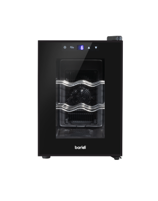 Baridi 6 Bottle Wine Cooler, Thermoelectric, 5-18°C, Touch Control