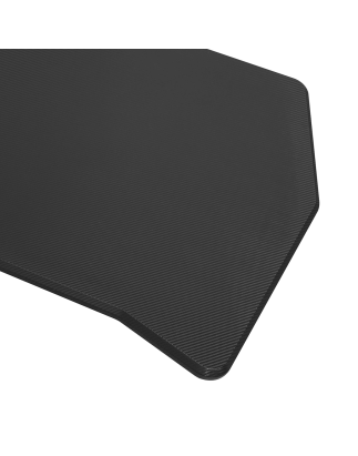 Ordinateur de bureau rectangulaire Dellonda Carbon 1400 x 700 mm, épaisseur 1" - DH22