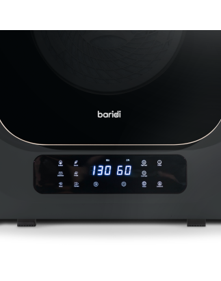 Baridi Small Tumble Dryer, Portable, 2.5kg, Vented, Perfect for Counter Top or Wall Mounted Use with Digital Controls, Compact, 