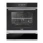 Baridi 60cm 10-Function Fan-Assisted Oven with Touchscreen Controls & 60cm Warming Drawer Bundle, Stainless Steel