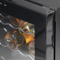 Baridi 52 Bottle Dual Zone Wine Cooler, Fridge, Touch Screen Controls, LED - Black