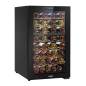 Baridi 52 Bottle Dual Zone Wine Cooler, Fridge, Touch Screen Controls, LED - Black