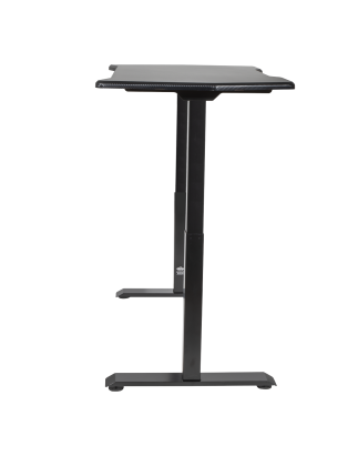 Dellonda Carbon Electric Height Adjustable Standing Desk, 1400 x 700mm Dual Motor 100kg