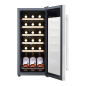 Baridi 18 Bottle Wine Fridge Cooler & Touch Control, LED Light, Stainless Steel