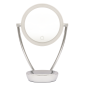 Dellonda 7.5" Double-Sided LED Vanity Mirror, Touch Dimmable, Battery Operated