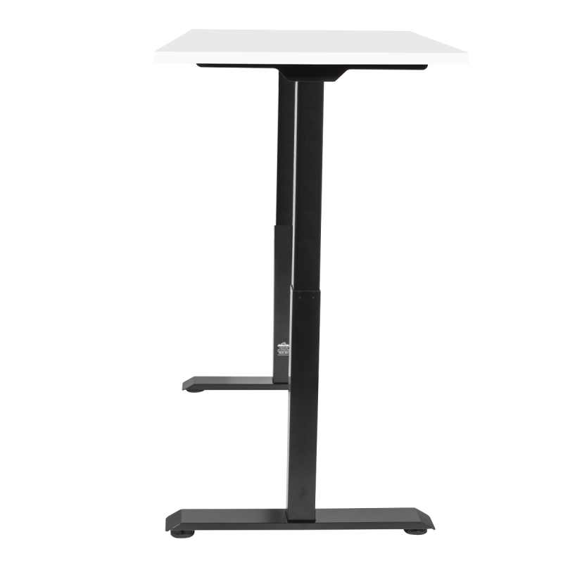 Dellonda White Electric Height Adjustable Standing Desk, 1400 x 700mm Dual Motor 100kg