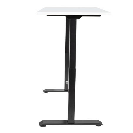 Dellonda White Electric Height Adjustable Standing Desk, 1400 x 700mm Dual Motor 100kg