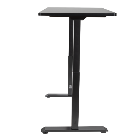 Dellonda Black Electric Height Adjustable Standing Desk, 1400 x 700mm Dual Motor 100kg