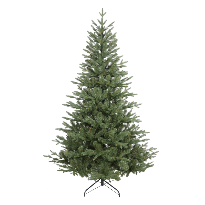 Sapin de Noël artificiel à charnière Dellonda de 150 cm avec 772 embouts de mélange PE/PVC