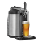 Baridi 5L Mini Fût Distributeur De Bière Robinet 4°C Refroidissement Intégré