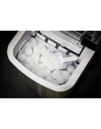 Baridi 12kg in 24hr Ice Cube Maker with LED Display & 10 Minute Freeze - DH52