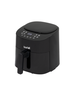 Baridi 3.5L Low Fat Air Fryer with Digital Rapid Air Oil Free Circulation System, 1300W, 8 Presets