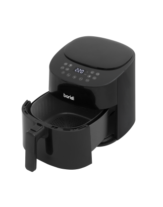 Baridi 3.5L Low Fat Air Fryer with Digital Rapid Air Oil Free Circulation System, 1300W, 8 Presets