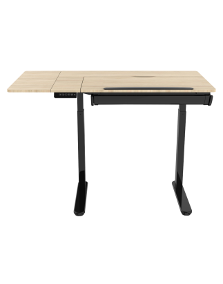 Dellonda Electric Standing Drafting Desk Ergonomic Drawing Sit/Stand Table 0-40°