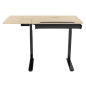 Dellonda Electric Standing Drafting Desk Ergonomic Drawing Sit/Stand Table 0-40°