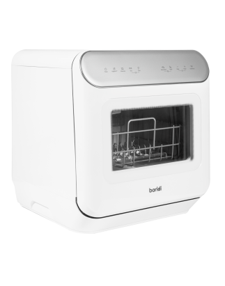 Dellonda 3 Place Settings Mini Portable Tabletop Dishwasher with 7 Wash Functions