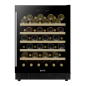 Baridi 54 Bottle Wine Cellar Fridge with Digital Touch Screen Controls, Black