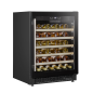 Baridi 54 Bottle Wine Cellar Fridge with Digital Touch Screen Controls, Black