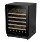 Baridi 54 Bottle Wine Cellar Fridge with Digital Touch Screen Controls, Black