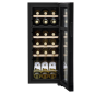 Baridi 18 Bottle Dual Zone Wine Cooler, Fridge with Digital Touchscreen Controls, Wooden Shelves & LED Light, Black