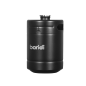 Baridi Growler Keg 2L, Matte Black suitable for Soft Drinks and Beer