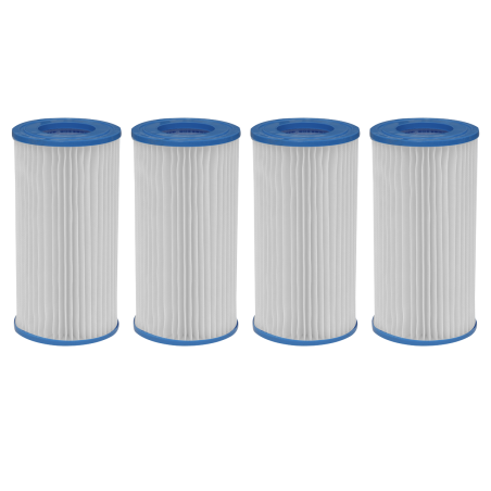 Dellonda Swimming Pool Filter Cartridge, Use for DL22, Pack of 4