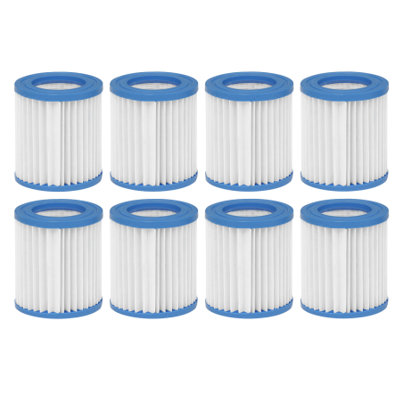 Dellonda Swimming Pool Filter Cartridge, Use For DL19 & DL20, Pack of 8