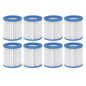 Cartouche filtrante de piscine Dellonda, à utiliser pour DL19 et DL20, paquet de 8