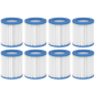 Cartouche filtrante de piscine Dellonda, à utiliser pour DL18 et DL21, paquet de 8 - DL122