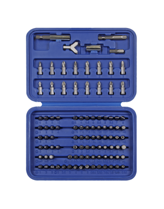 Power Tool/Security Bit Set 100pc