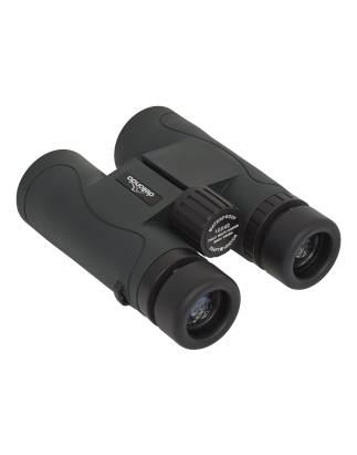 Dellonda 10x42mm Roof Prism BAK4 Binoculars, Waterproof & Fogproof with Case & Lens Caps