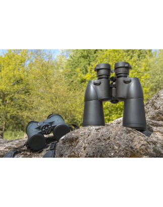 Dellonda 10x42mm Roof Prism BAK4 Binoculars, Waterproof & Fogproof with Case & Lens Caps