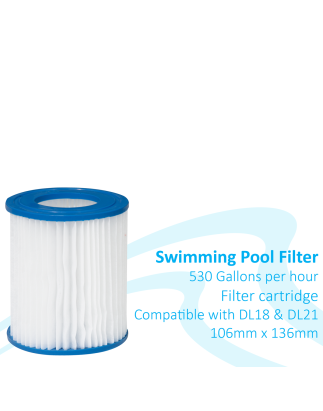 Cartouche filtrante pour piscine Dellonda