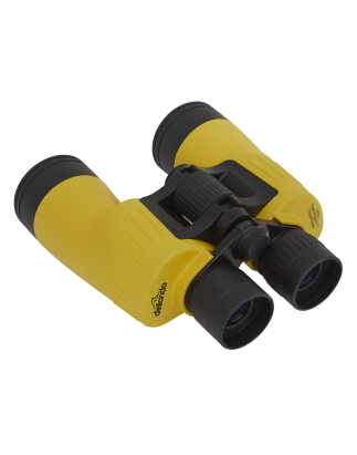 Dellonda 7x50mm Porro Prism BAK4 Binoculars, Waterproof & Fogproof with Case and Lens Caps