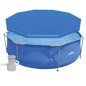 Dellonda Swimming Pool Top Cover with Rope Ties for DL19